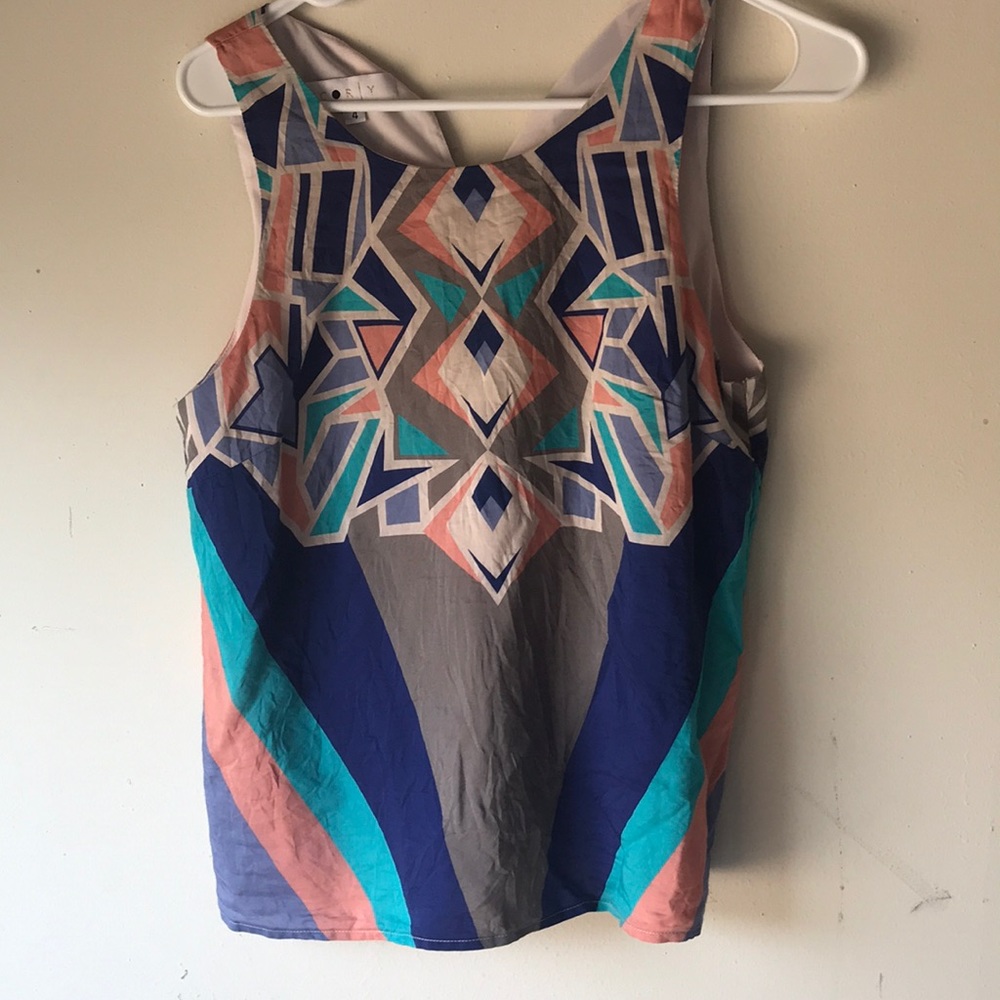 Beautiful multicolored tank